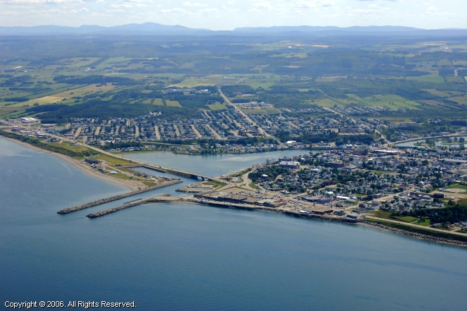 Vue aérienne de la ville